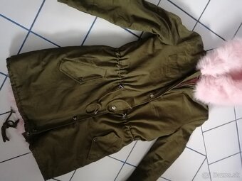 Zimná bunda s kozusinou - 2