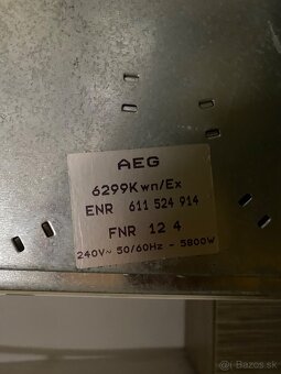 Sklokeramická varná doska AEG - 2