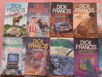 Dick Francis - zbierka 30 knih. - 2