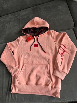 Ružová mikina Hugo boss XL - 2