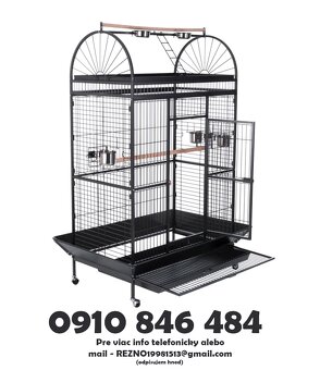 Luxusná klietka pre papagáje 🦜 – Bezpečná, Pevná, Nová - 2