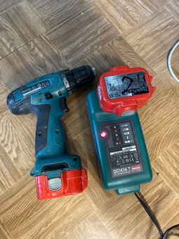 Aku skrutkovac SET Makita 6261D + nabijacka DC1414T - 2