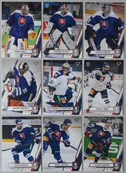 Hokejové kartičky HOKEJOVÉ SLOVENSKO 2023 BASE SET /KOMPLET/ - 2