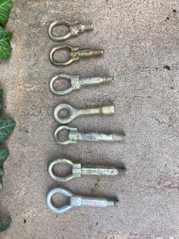 Zdviháky, ťažné oká, kľúče - 2