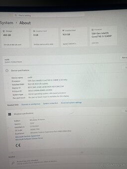 Predam/vymenim herny pc+monitor | RTX 4060 |I5-12400f | - 2