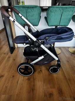 Detský kočík Cybex Balios S Lux Ocean Blue/navy blue - 2