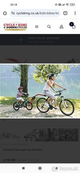 Ťažna tyč na detský bike - 2