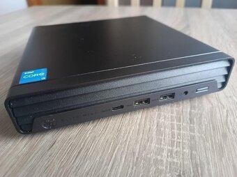 HP Elite Mini 600 G9 Jet Black - zaruka 11/2027+DVDRW mechan - 2