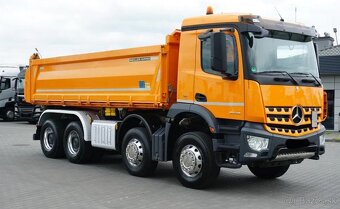 9242 - Mercedes-Benz AROCS 3246 - 8x4 – Meiller S3 + Bordmat - 2