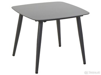 Konferenčný stolík kov/sklo - NOVÝ - 2