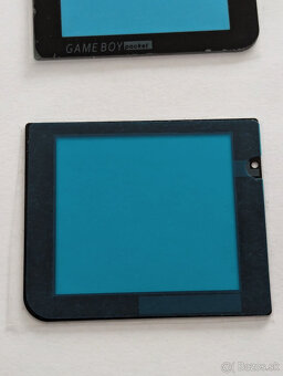 Nintendo Gameboy Pocket nahradne sklo na displej - 2