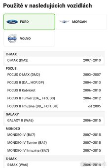 Sacie potrubie na Ford Focus C-Max. - 2