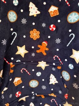 Oodie pončo, one size, Very Merry Christmas - 2