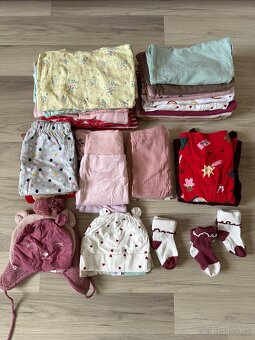 Balík dievčenského oblečenia - veľkosť 68 - 2