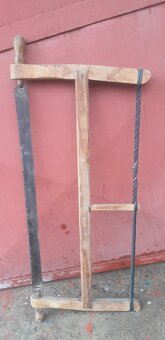 Stará drevená píla. - 2