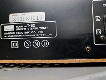 Sansui zostava kov - 2