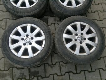 Elektrony Golf V 5x112 R15, zimne pneu 195/65 r15 - 2