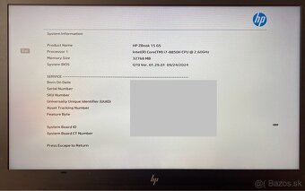 HP Zbook 15 G5 - 2
