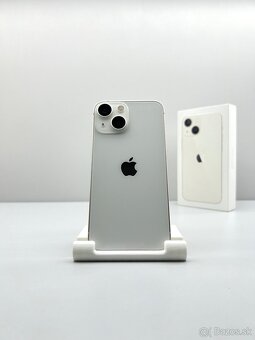 iPhone 13 MINI WHITE 128GB TOP STAV ORIGINÁL + PRÍSLUŠENSTVO - 2