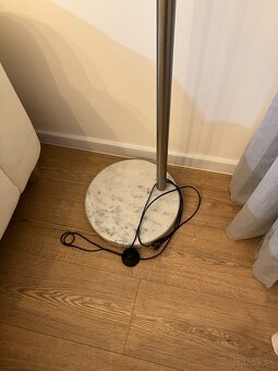 Predám Stojacia lampa Metal BowS kovovým tienidlom, - 2
