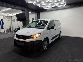 Peugeot Partner 1.5hdi 74kw 2021 98tis km 1majiteľ - 2