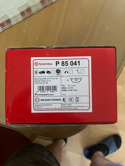 Brzdové platničky brembo - 2