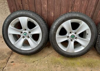 originální ALU kolesá škoda Moon 5x112 - 2