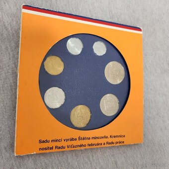 UNC Sada obežných mincí ČSR 1990 - 2