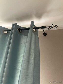 Kovová garniž so zatemňovacím závesom - 2