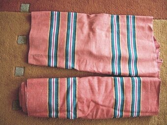 Tkané vlnené prestieranie CHIMAYO, behúne, čipky,... - 2