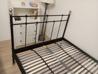 kovová posteľ Ikea 140x200 - 2