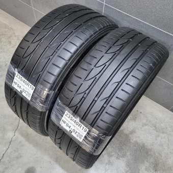 Letné pneumatiky 235/40 R19 BRIDGESTONE - 2