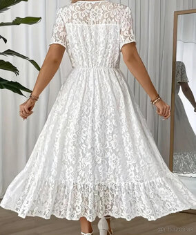 elegantne biele saty - 2