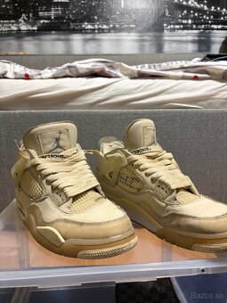 Air jordan retro 4 x offwhite - 2