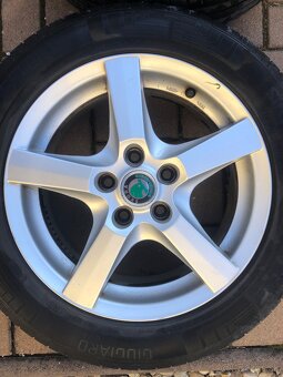 Letné pneuatiky 205/55r16 + elktrony - 2