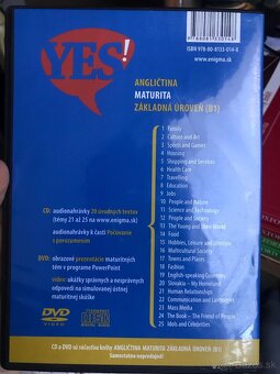 CD a DVD YES Anglicky jazyk audio-video k vcičebnici - 2