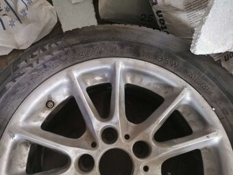 1x alu disk 225-55 R16 5x 7jx16 h2 - 2