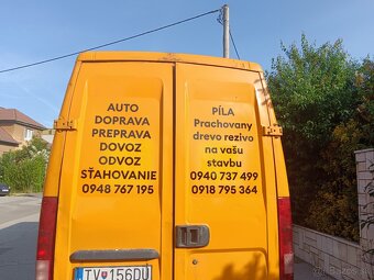 Ponúkam dopravu, dovoz, sťahovanie - 2