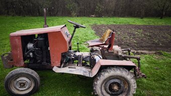 Predám malotraktor domacej výroby, motor škoda 1203 - 2