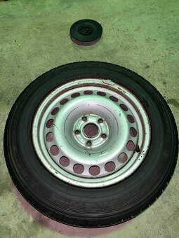Predám komplet kolesa z transporter T4 205/65r16c - 2