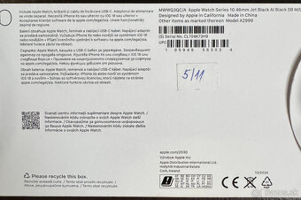 Apple Watch 10 46mm GPS ako nové 100% bateria - 2