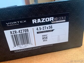 Predám RAZOR® HD GEN II 4.5-27X56 - 2