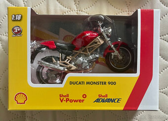 Modely motoriek DUCATI SCRAMBLER ICON a MONSTER 900 - 2