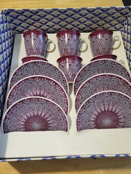 Porcelánová kávová súprava Patrícia. - 2