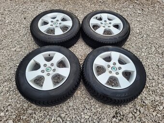 HLINIKOVE DISKY ORIGINAL SKODA OCTAVIA 2 5x112 195/65 R15 - 2