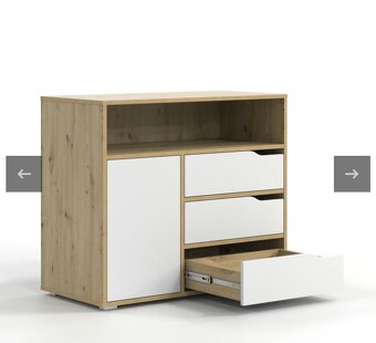 Prebaľovacia komoda, prebaľovací pult - 2