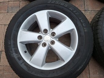 Orig. hliníkové disky Suzuki/Toyota R17, 5x114,3 - 2