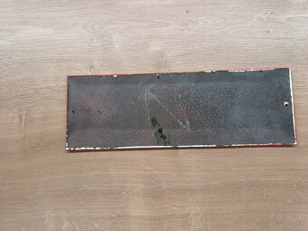 smaltovaná ceduľa Fajčiť zakázané - 2