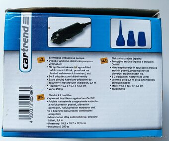 elektrická vzduchová pumpa - 2