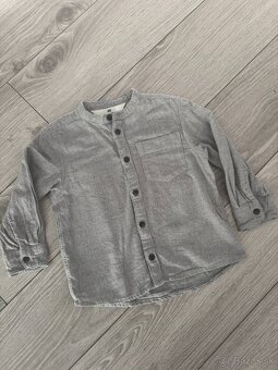 sivá košeľa H&M - 2